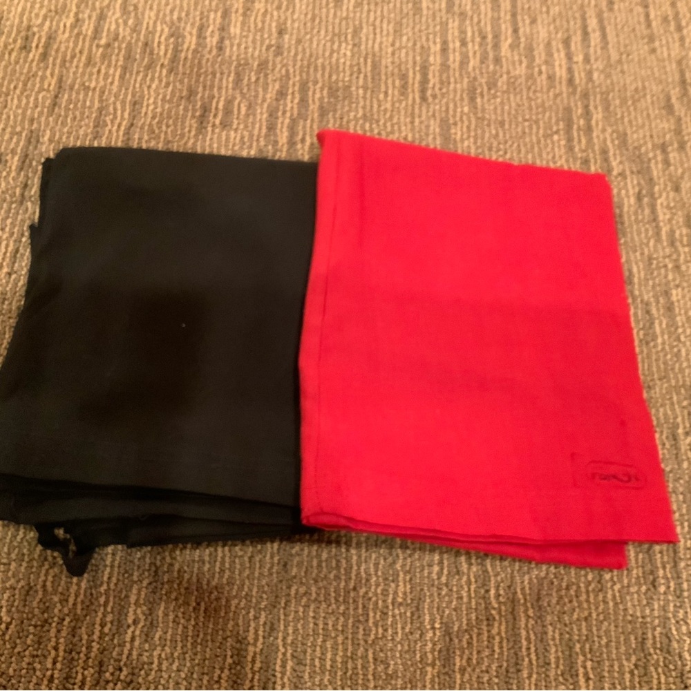 Petticoat Underskirt Liner Slip for Sari Dress Set of 2 Red/Black